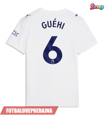 Lacne Ženy Futbalové dres Manchester City Marc Guehi #6 2026-27 Krátky Rukáv - Tretina
